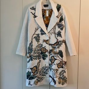 Hemant and Nandita Embroidered Foliage Coat